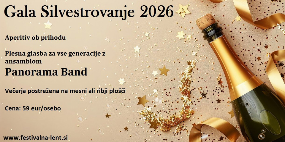 Gala Silvestrovanje z živo glasbo